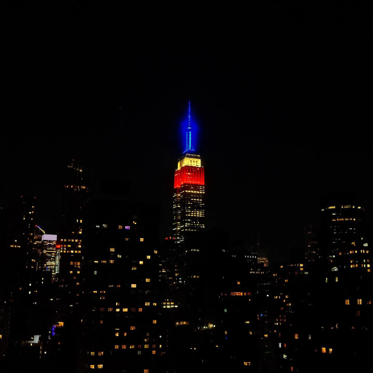 Testing Film Sims with the Empire State in Red, White & Blue 🇺🇸 (image 2 of 4)